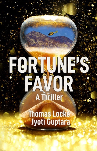 suspense thriller Fortune's Favor by Thomas Locke and Jyoti Guptara